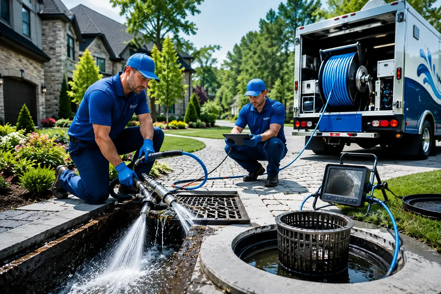 Local outdoor drain cleaning professionals in Bloomingdale, IN